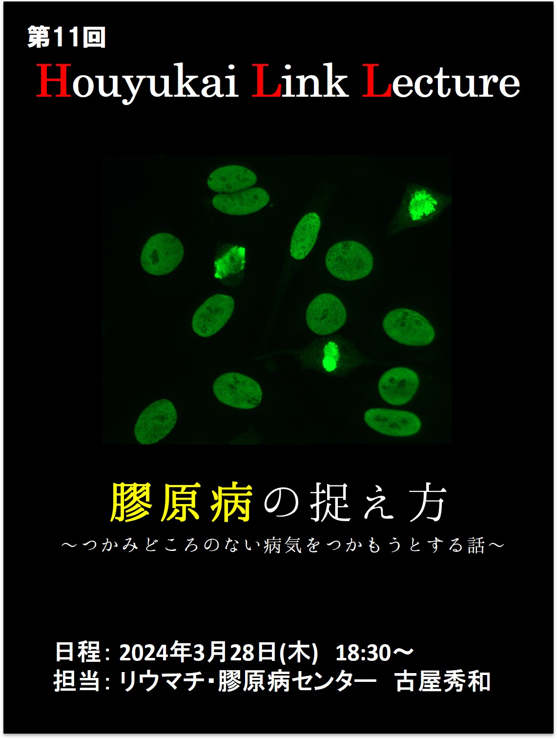 第11回　Houyukai Link Lectureを開催しました!