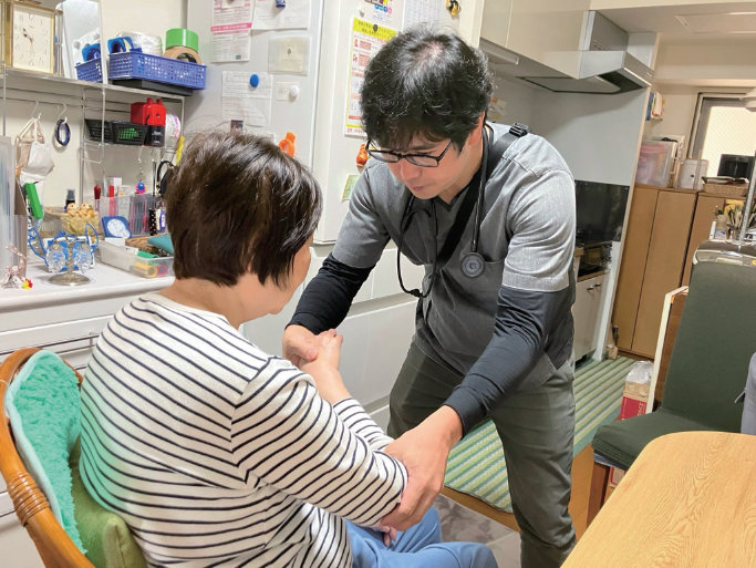 荏原ホームケアクリニック・診療の様子